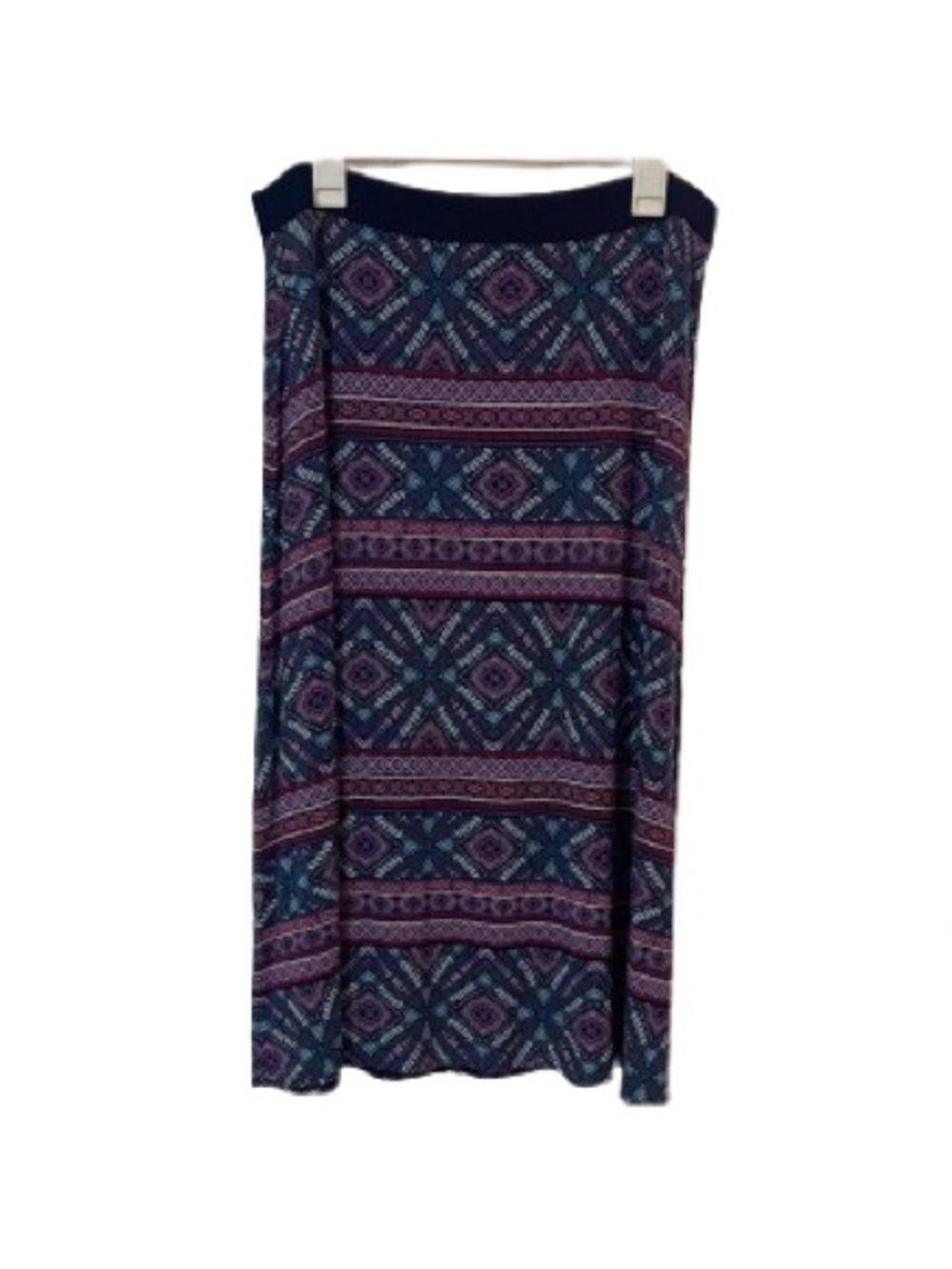 J Jill A Line Tribal Maxi Skirt Size Medium Petite